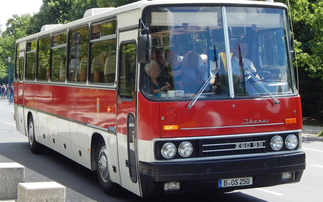 Автобусы Ikarus в СССР.